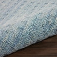 thumbnail image 3 of Nourison Perris Solid Sky Blue 2'3" x 8' Area Rug, (2x8), 3 of 8