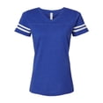 thumbnail image 1 of Camiseta de fútbol de manga corta LAT Ladies Fine Jersey (3537) Vintage Royal/Blended LAT  3537, 1 of 1