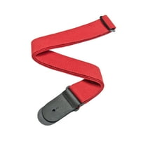 D'Addario Cotton Guitar Strap, Red