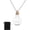 Clear, variant on Vial Necklace, Small Heart Glass Bottles Jars Pendants with Cork Stoppers Velvet Bag for Jewelry Pink -