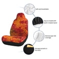 thumbnail image 4 of Uemuo Autumn Leaf Pattern Car Seat Covers for Front Seats Waterproof Seat Covers for Cars, Universal Auto Front Seats Protector Fits for Car-2 PCS, 4 of 6