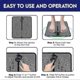 thumbnail image 3 of New 2023 Ems Electric Feet Massager For Circulation Foot Reflexology Massager Feet Circulation Massager-6 Modes 9 Intensities, 3 of 5