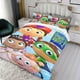 thumbnail image 3 of Super Why Conjunto de sábanas temático, trío de piezas, cómodo y amigable con la piel, diseño único, regalo de decoración para el hogar para familiares, amigos y fans, 90 cm * 190 cm, 3 of 6
