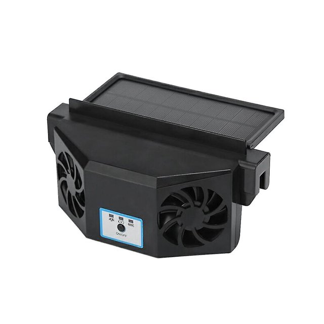 Ventilador de automóvil Circulación de aire de refrigeración del automóvil Accesorios para el automóvil, Negro