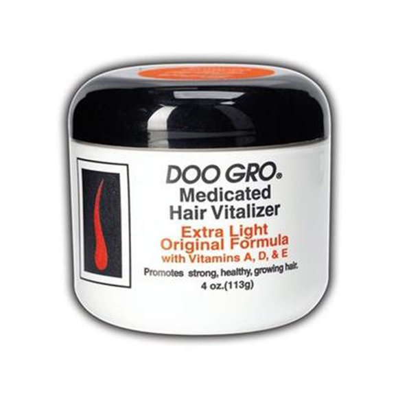 Vitalizador de cabello medicado DOO GRO Fórmula original extra ligera 4 oz
