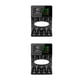 thumbnail image 2 of Kearding para AA/AAA rápido de Indicadores LED 5V/1A Dispositivo de carga de recargable de 4 ranuras negro Ensacado 2piezas, 2 of 5