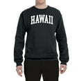 thumbnail image 2 of Wild Bobby State of Hawaii College Style Unisex Crewneck Sweatshirt, 2 of 6