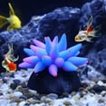 thumbnail image 3 of Unique Bargains Aquarium Simulation Bubble Coral Silicone Fluorescent Coral Glow Fish Tank Landscape Decoration Blue, 3 of 7