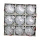 thumbnail image 2 of 9 adornos colgantes de bolas navideñas ligeros con estuche de almacenamiento Macarena Plata, 2 of 8