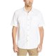 thumbnail image 1 of GH Bass & Co. Camiseta con botones ventilados para hombre, color blanco, grande G.H. Bass Botones al frente, 1 of 2