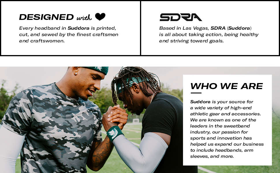 Suddora Athletic Compression Sleeve Pair, BlackSun Sleeves for Men and Women w/UV Protection for Cycling, Basketball, Football, Outdoor Sports
