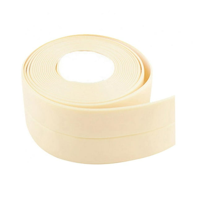 Caulk Strip, 126 inches Caulk Strip for Bathtub Self Adhesive Caulk Tape Caulking Sealing Tape