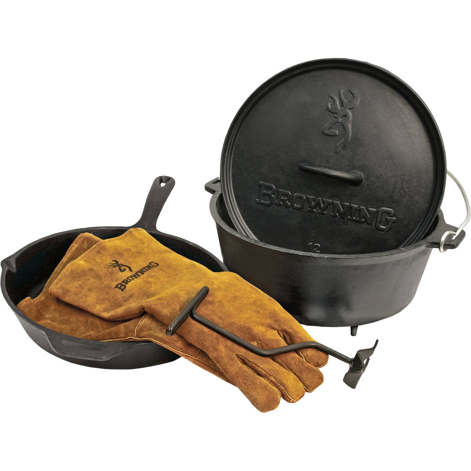 Camp Chef Cast Iron Browning Box Set Black Com