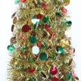 thumbnail image 4 of 5FT Christmas Pop Up Tinsel Xmas Trees with Shiny Sequins,Collapsible,Reusable, 4 of 4