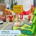 thumbnail image 3 of Attatoy Toy Juego de señales de tráfico para construcción de carreteras de madera; Señales de tráfico Coches de juguete pequeños y otros vehículos fundidos a presión y coches y juguetes de madera, 3 of 5
