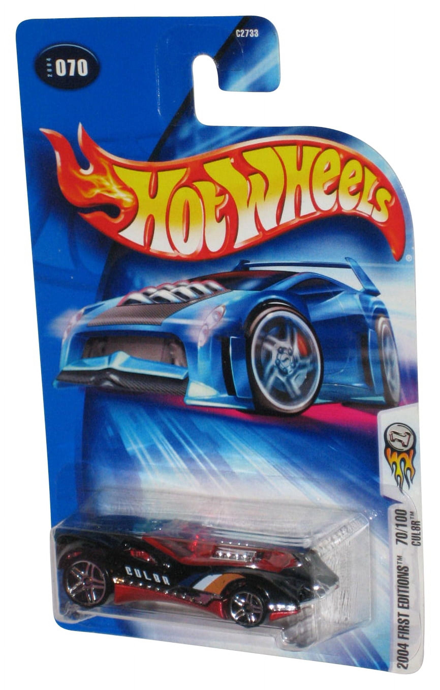 Hot Wheels 2004 First Editions Trak-Tune Blue & Orange Toy Car