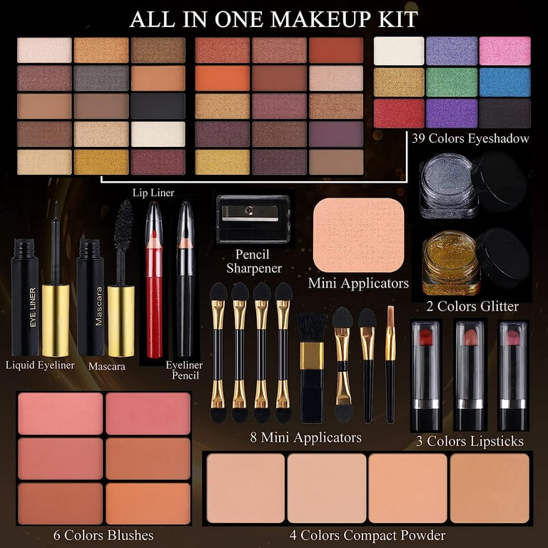 Beginners Makeup Kit, Professional Makeup Kit for Women