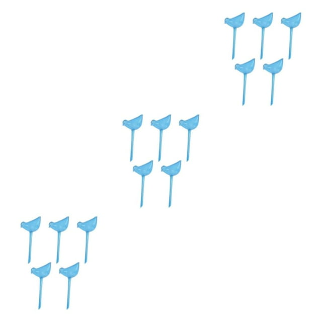 mmirethe 5x Bird Shape Water Globes For Wide Application Automatic Irrigation Device L sky blue bird 3Set