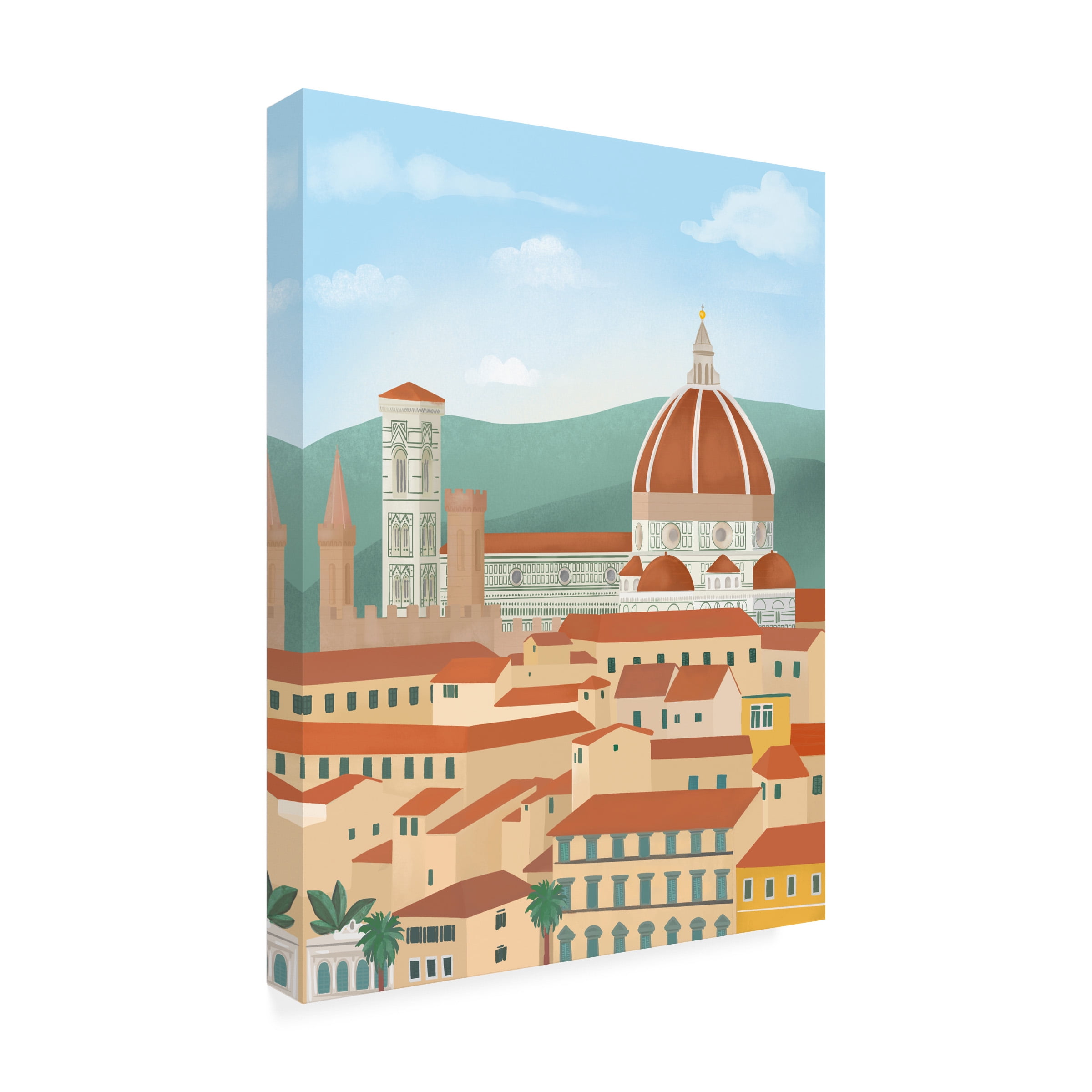 Petra Lizde 'Florence' Canvas Art