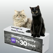 Popur X5 Self-Cleaning Cat Litter Box, Auto Kitty Litter Scoop Robot, 30-Day Capacity, Upgraded