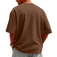 thumbnail image 5 of YOUYEDIAN T Shirts for Man Casual Versatile Short Sleeve Crewneck Shirt Fashion Loose Tops, 5 of 5