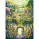 thumbnail image 2 of Punto de cruz completo 11CT hilo de algodón DIY jardín de flores de mar bordado impreso Likrtyny decoración de arte, 2 of 9