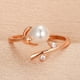 thumbnail image 5 of Anillos para Mujer, Regalos para Mujer Diseño de Anillo con Rama de Bosque y Flor de Perla, 5 of 5