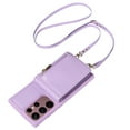 thumbnail image 2 of Nalacover RFID Blocking Wallet Case for Samsung Galaxy S22 Ultra, Shockproof PU Leather Magnetic Button Zipper Purse Card Slots & Kickstand Crossbody Phone Case with Shoulder & Wrist Strap,Purple, 2 of 12