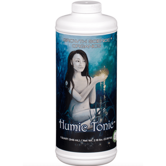 Growth Science Organics Humic Tonic Nutrient Plant Fertilizer - 1 QT