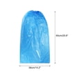 thumbnail image 2 of Uxcell Shoe Covers, 10 Pack Disposable Non Slip Thickened Boot and Shoe Covers, Blue, 2 of 6