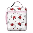 thumbnail image 5 of Ladybird Insulated Lunch Bag Box Women Reusable Lunch Bag with Front Pocket Portable Lunch Bag Picnic Travel, 5 of 6
