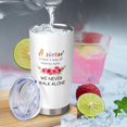 thumbnail image 4 of Sisters Gifts from Sister-Sister Birthday Gifts from Sister 20 OZ Vacuum Insulated Stainless Steel Tumbler for Sister, Best Friend, BFF, Bestie, Soul Sister, 4 of 7
