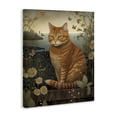 thumbnail image 3 of Stupell Industries Eclectic Orange Cat by Pond Canvas Art, 36 x 48, by LSR Design Studio, 3 of 8
