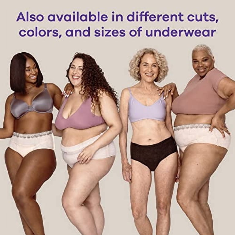 Lot De 2 Paquets Always Discreet - Culottes Protection Incontinence Taille M (36/44)