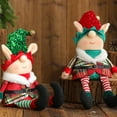 thumbnail image 5 of Muñecos de peluche de elfo navideño, juguetes navideños de elfos para niños y niñas: decoraciones divertidas y regalos compatibles con niños, 5 of 5