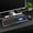 Black, variant on Gaming Keyboard and Mouse Combo, Wired 104 Key Mechanical Feeling, Backlit with Phone Holder, Metal Panel, Ergonomic, White - for Gaming/Office/Home