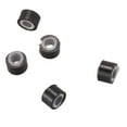 thumbnail image 3 of 500 Pcs Black 5mm Silicone Lined Micro-ring Links Beads for I Stick Hair Extension Installation and Feathers, 3 of 9
