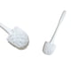 thumbnail image 3 of Combo de émbolo y cepillo para inodoro para limpieza de baño, juego de limpieza de cepillo para inodoro sin ángulo muerto, blanco, 1 juego, 3 of 5