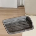 thumbnail image 1 of Runquan Dog Toilet Keep Paws Floors Clean Training Pad Holder Portable Training Tray Gray L, 1 of 8
