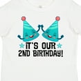 thumbnail image 4 of Inktastic 2nd Birthday Twins Party Boys or Girls Toddler T-Shirt, 4 of 5