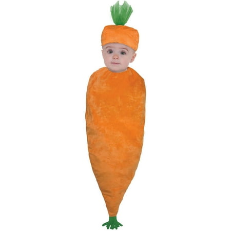 Child Carrot Infant Bunting Costume