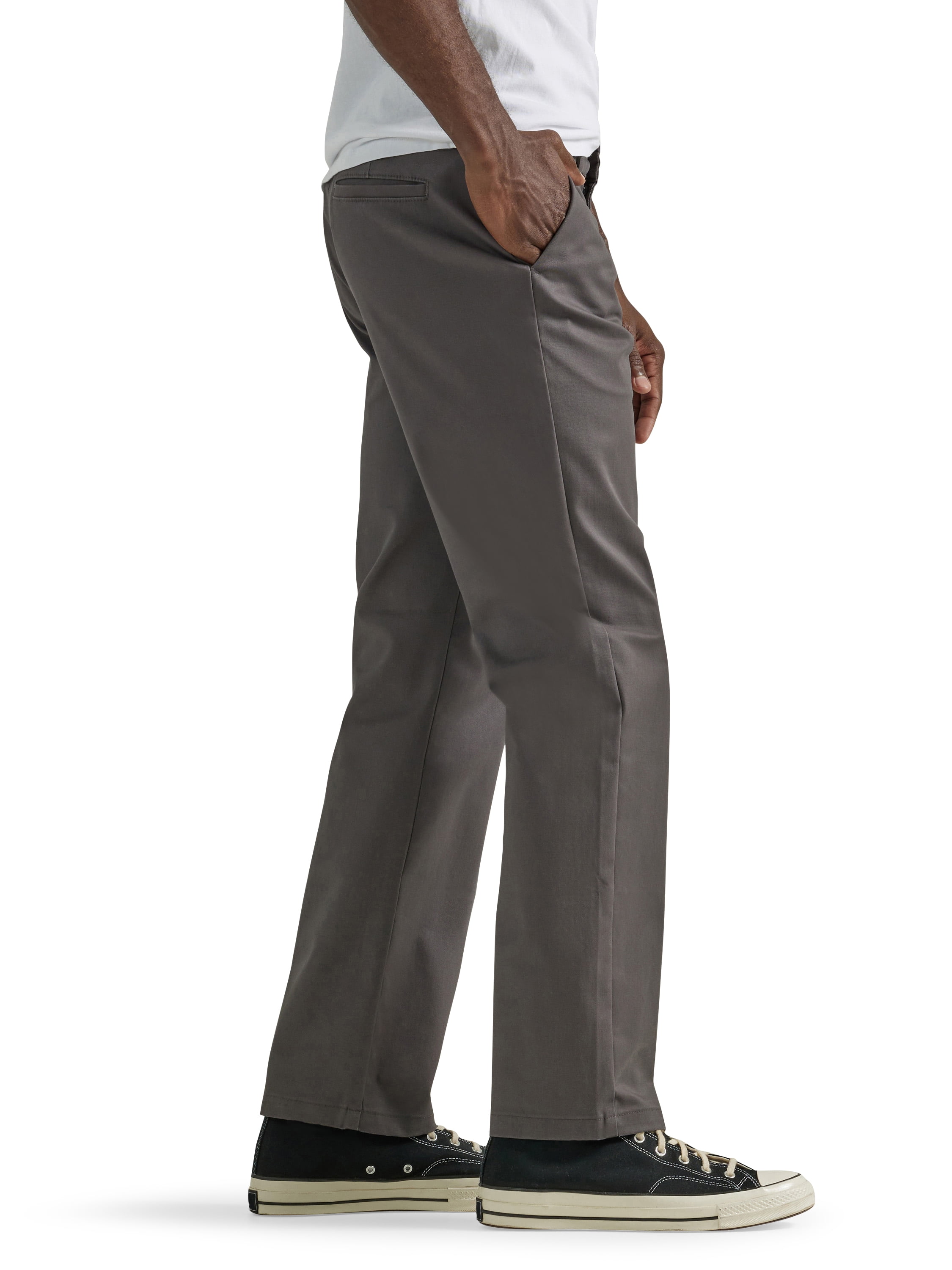 Lee® Men's Legendary Flat Front Relaxed Straight Pant with Wrinkle Resist