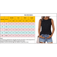 thumbnail image 2 of AELand Womens Tank Tops 2025 Loose Fit Casual Round Neck Shirts Flowy Sleeveless Summer Tops,S~2XL, 2 of 6