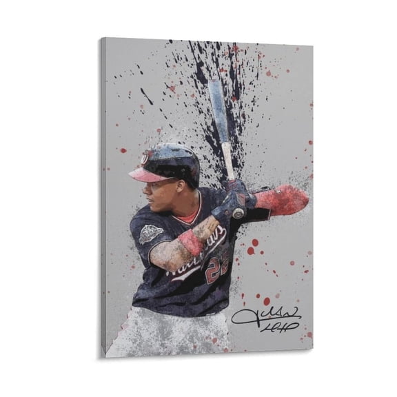 Juan Soto Canvas Poster Picture Print Wall Art Poster Painting Canvas Posters Artworks Gift Room Aesthetic 24x36inch(60x90cm)