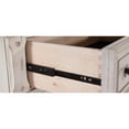 thumbnail image 6 of Bowery Hill Modern Farmhouse Off White Vintage Style 72" Wood TV Console, 6 of 8