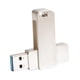 thumbnail image 5 of USB 3.0 Flash Drive Puerto Drive USB C Diseño Giratorio - Plata 16gb Sunnimix Memoria USB, 5 of 8