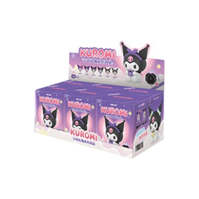 Caja misteriosa original My Melody Kuromi Sanurgent, serie de regalos Heartbeat, mini figura, caja sorpresa enemiga, mini ventilador, regalos útileszhangmengya6pcs+ zhangmengya unisex