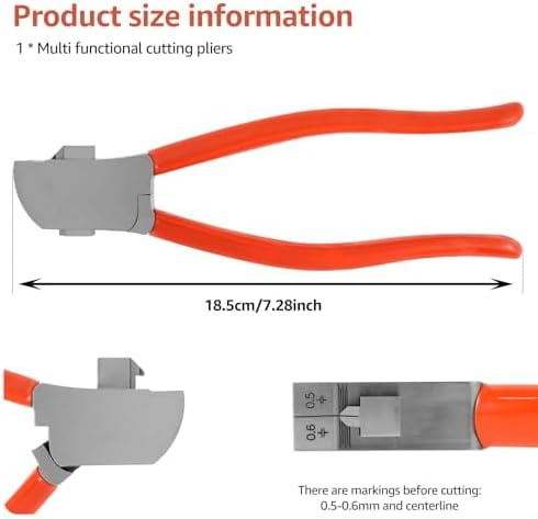 Key Cutter, Professional Stainless Steel Cutting Pliers for Cutting Car Keys, Motorcycle Keys, Door Keys