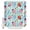 Blue, variant on Pink Ladybugs Bathroom Shower Curtains with 12 Hooks Waterproof Shower Curtain for Stalls and Bathtubs Rustic Daisy Flowers Leaves Pastoral Teal Green Decorative Bathroom Privacy Curtain 66x72 Inches