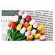 thumbnail image 5 of Shine-Co Lighting Tulipanes Artificiales De Poliuretano, 10 Unidades, Ramos De Arreglo De Flores Falsas De Tacto Real Para Decoración De Boda En El Hogar, Oficina (Rosa), 5 of 6